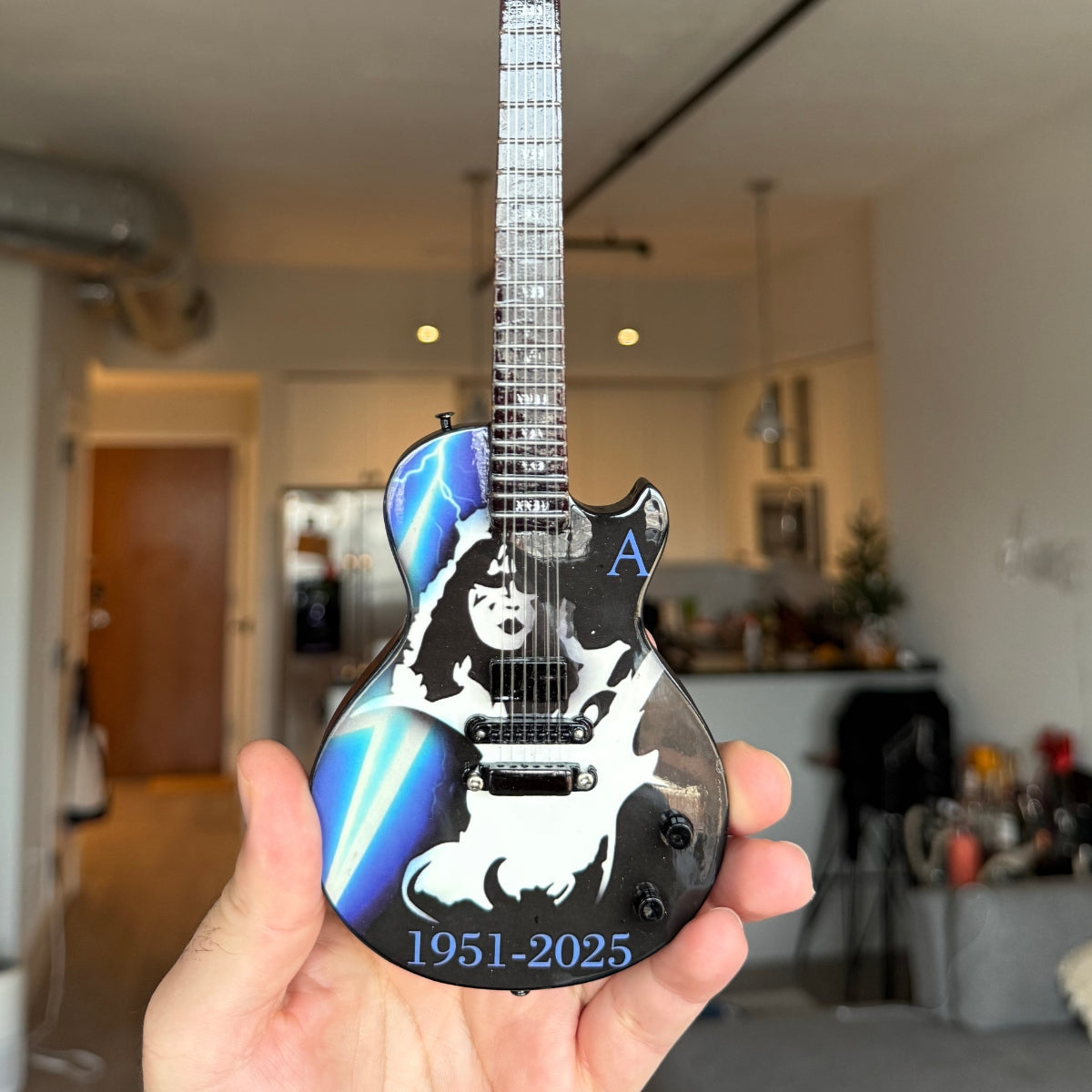 The Spaceman Limited Edition Tribute Miniature Guitar
