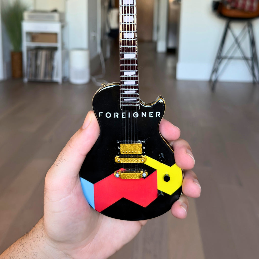 Foreigner "Agent Provocateur” Mini Axe