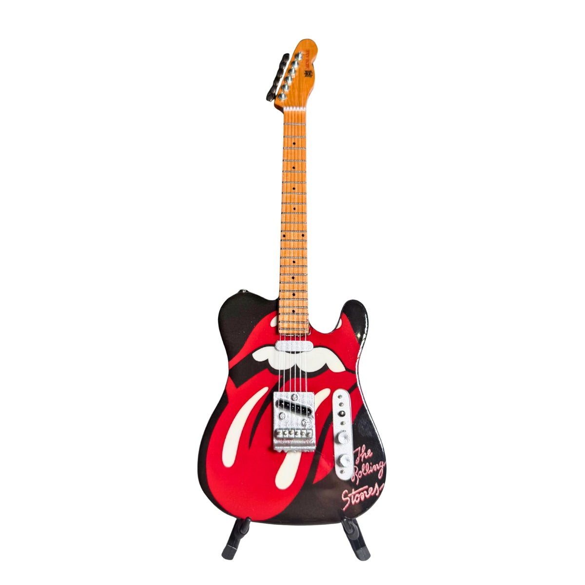 The Rolling Stones "Tongue and Lips" Mini Axe
