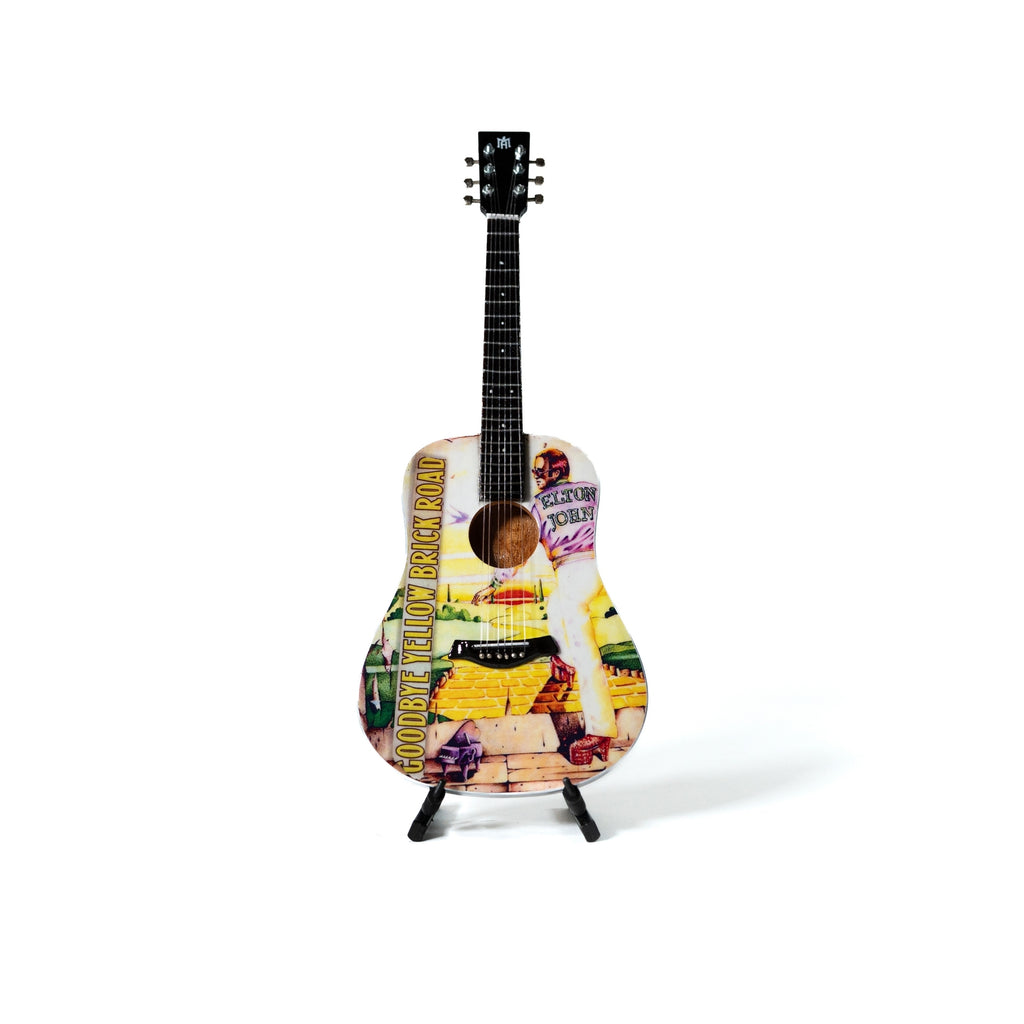 Goodbye Yellow Brick Road Miniature Guitar
