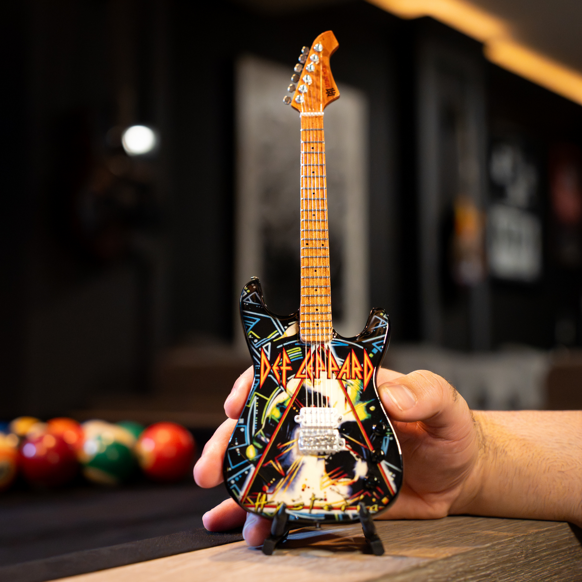 Def Leppard’s “Hysteria” Mini Axe