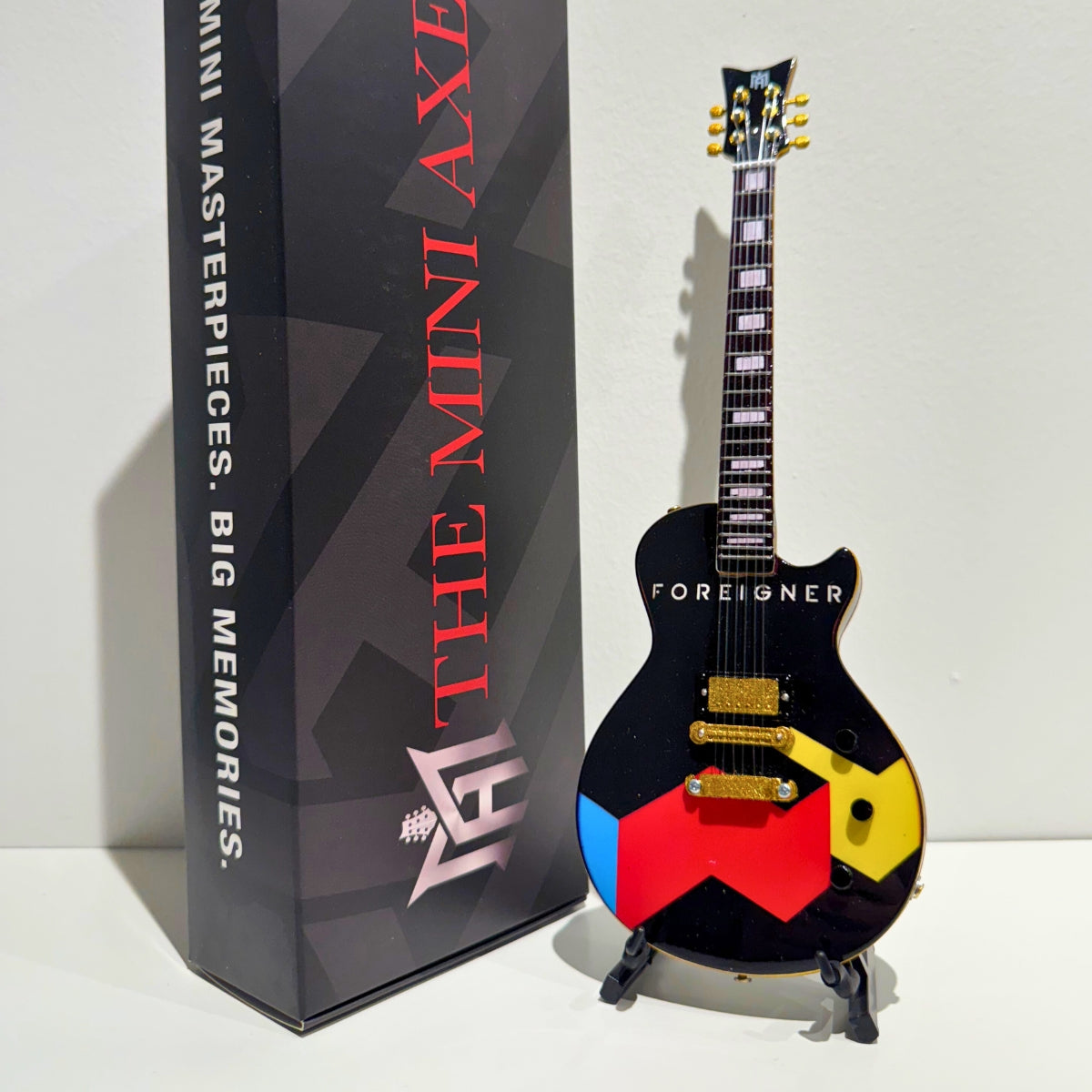 Foreigner "Agent Provocateur” Mini Axe