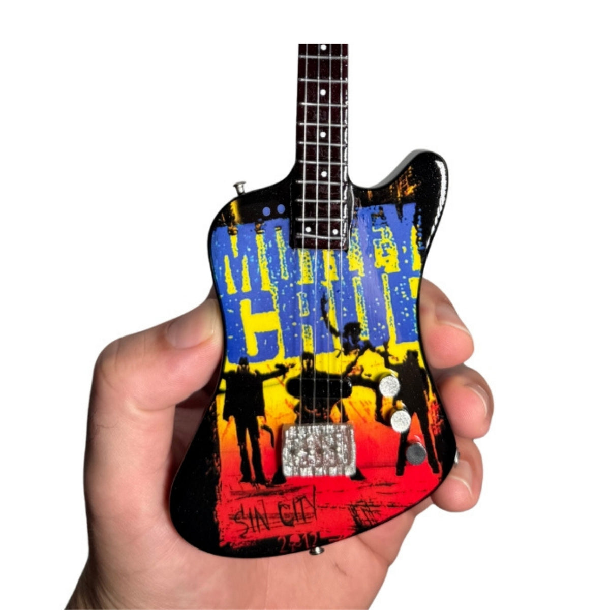 Mötley Crüe (Nikki's Bass) "Sin City" Mini Axe