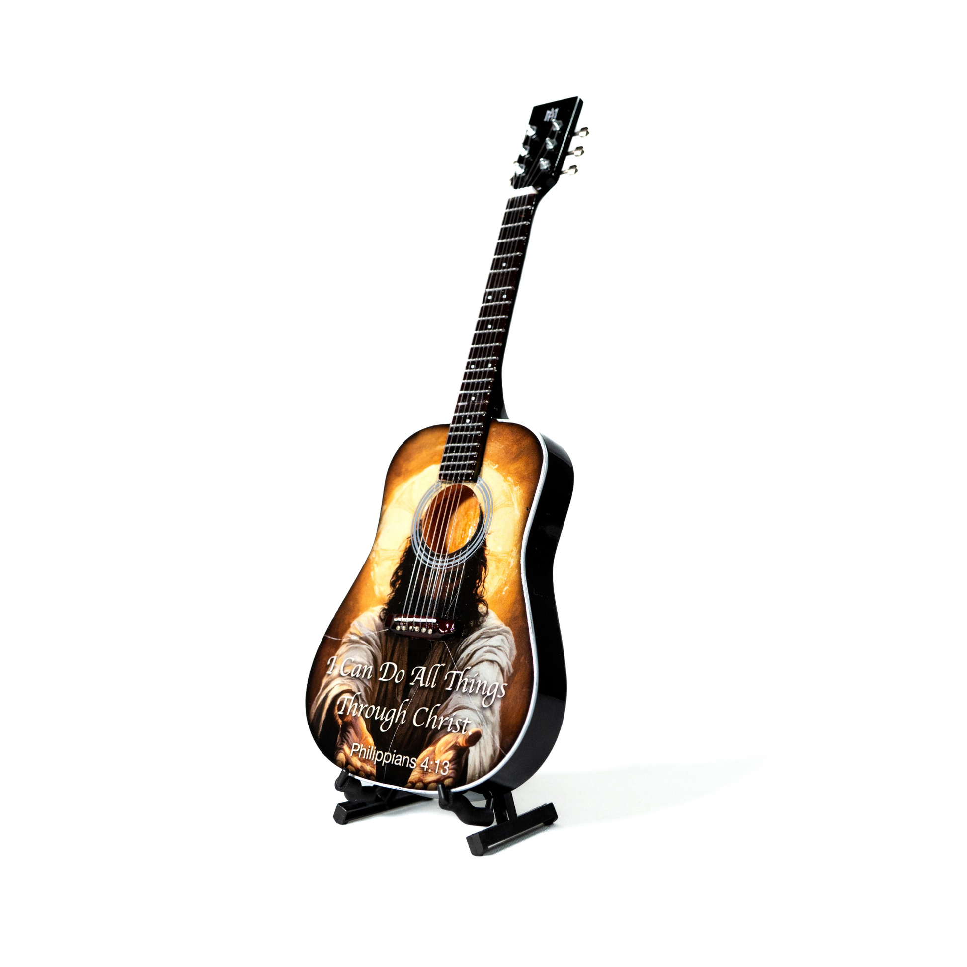 Philippians 4:13 Miniature Guitar
