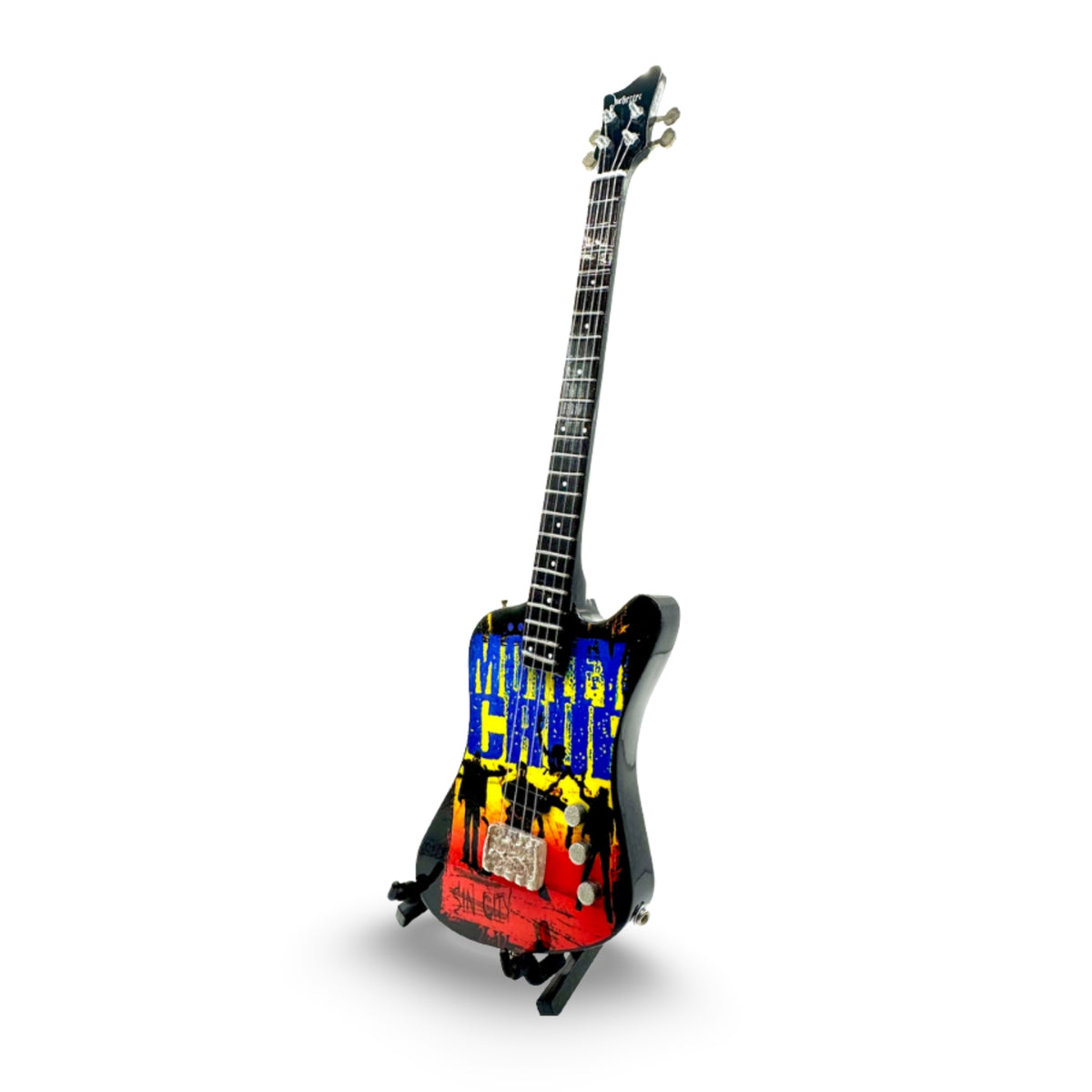 Mötley Crüe (Nikki's Bass) "Sin City" Mini Axe
