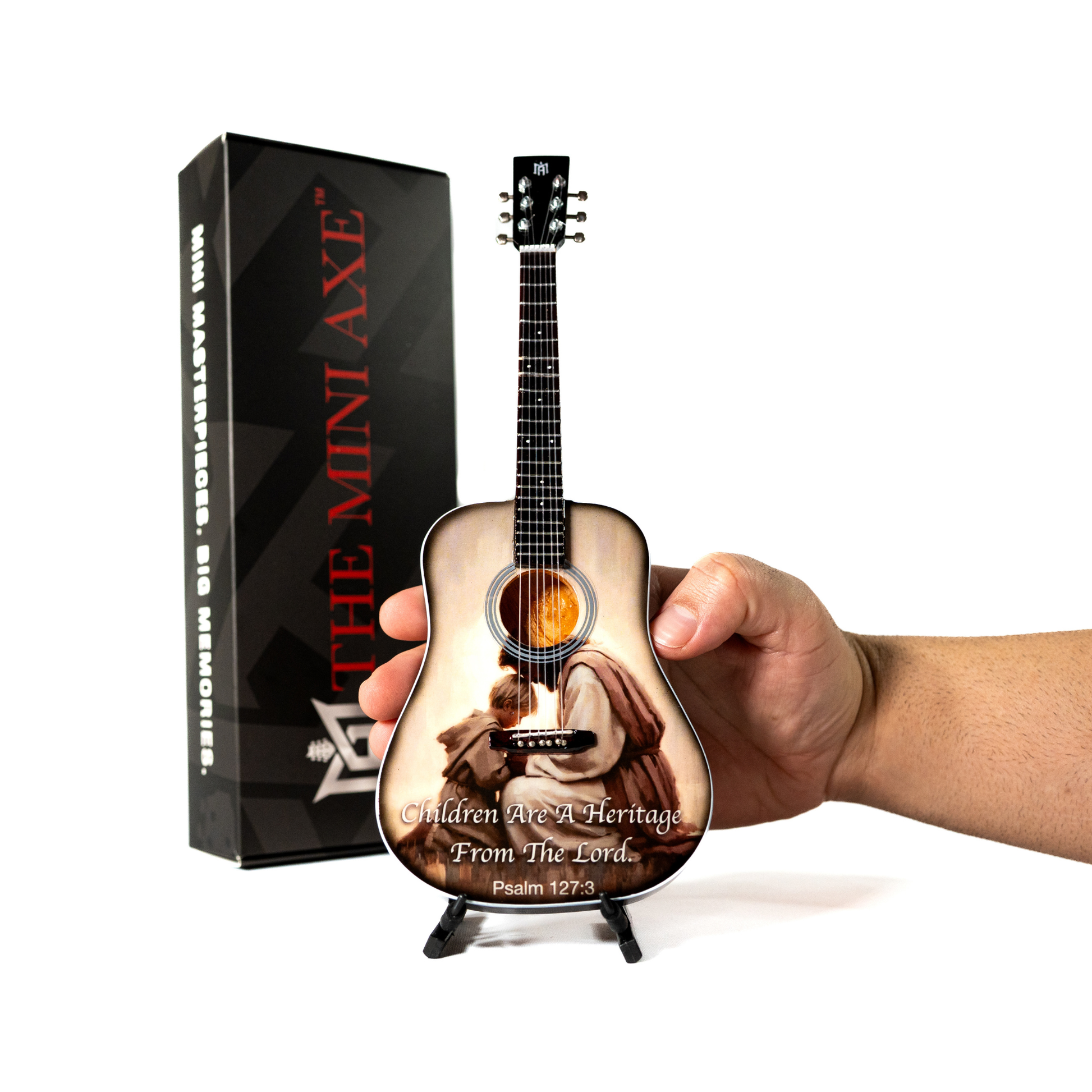 Psalm 127:3 Miniature Guitar