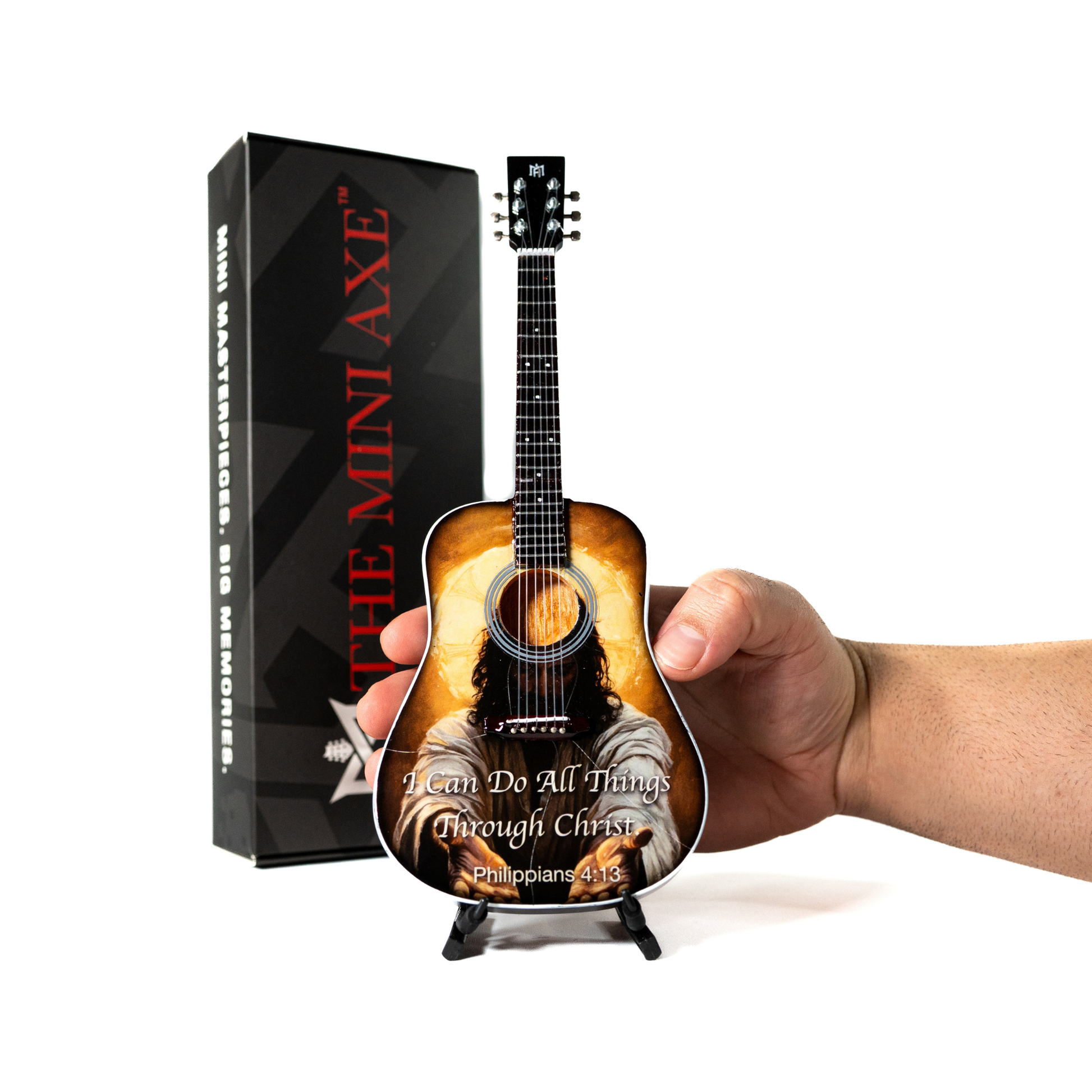 Philippians 4:13 Miniature Guitar