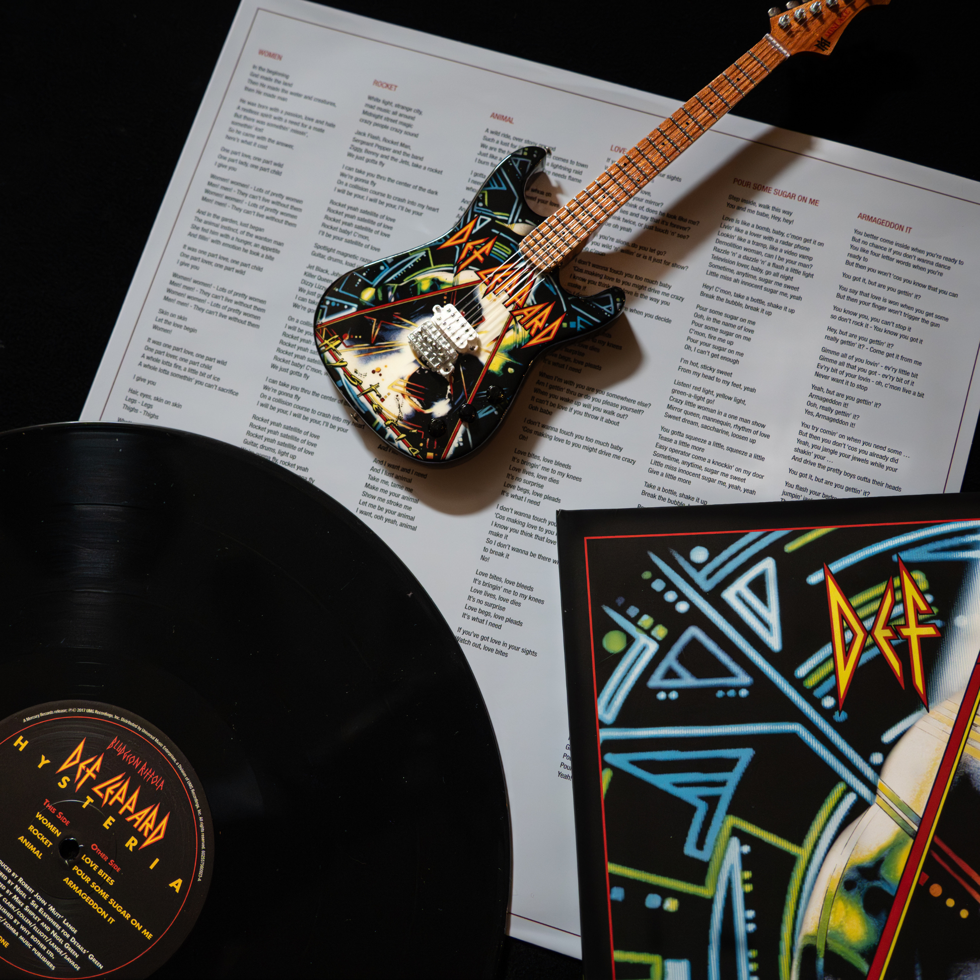 Def Leppard’s “Hysteria” Mini Axe