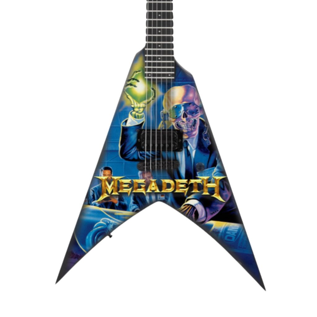Megadeth Rust In Peace Miniature Guitar