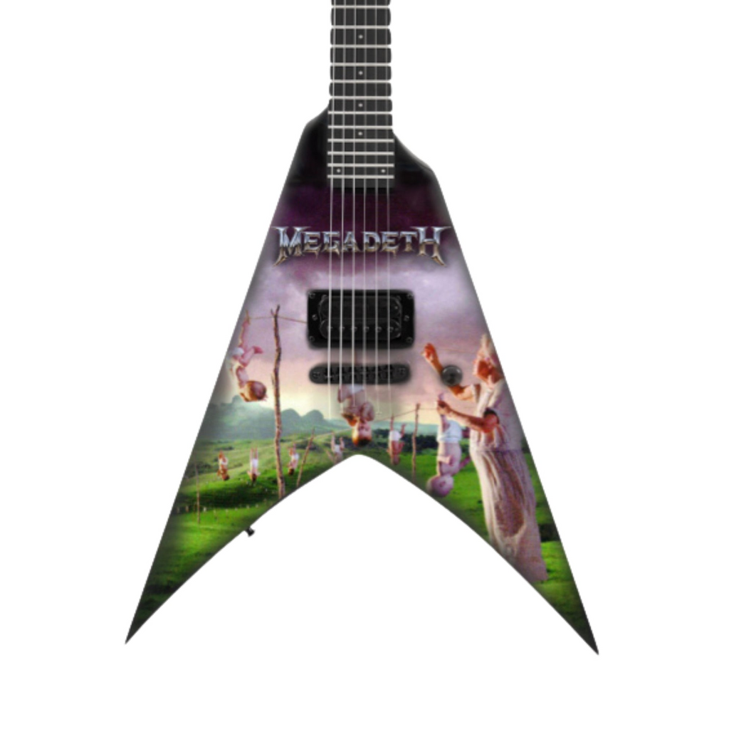 Megadeth Youthanasia Miniature Guitar