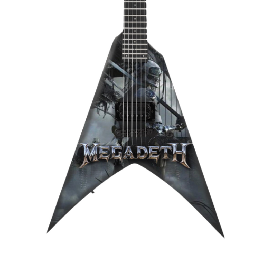 Megadeth "Peace Sells..." and "Dystopia" Miniature Guitar Set