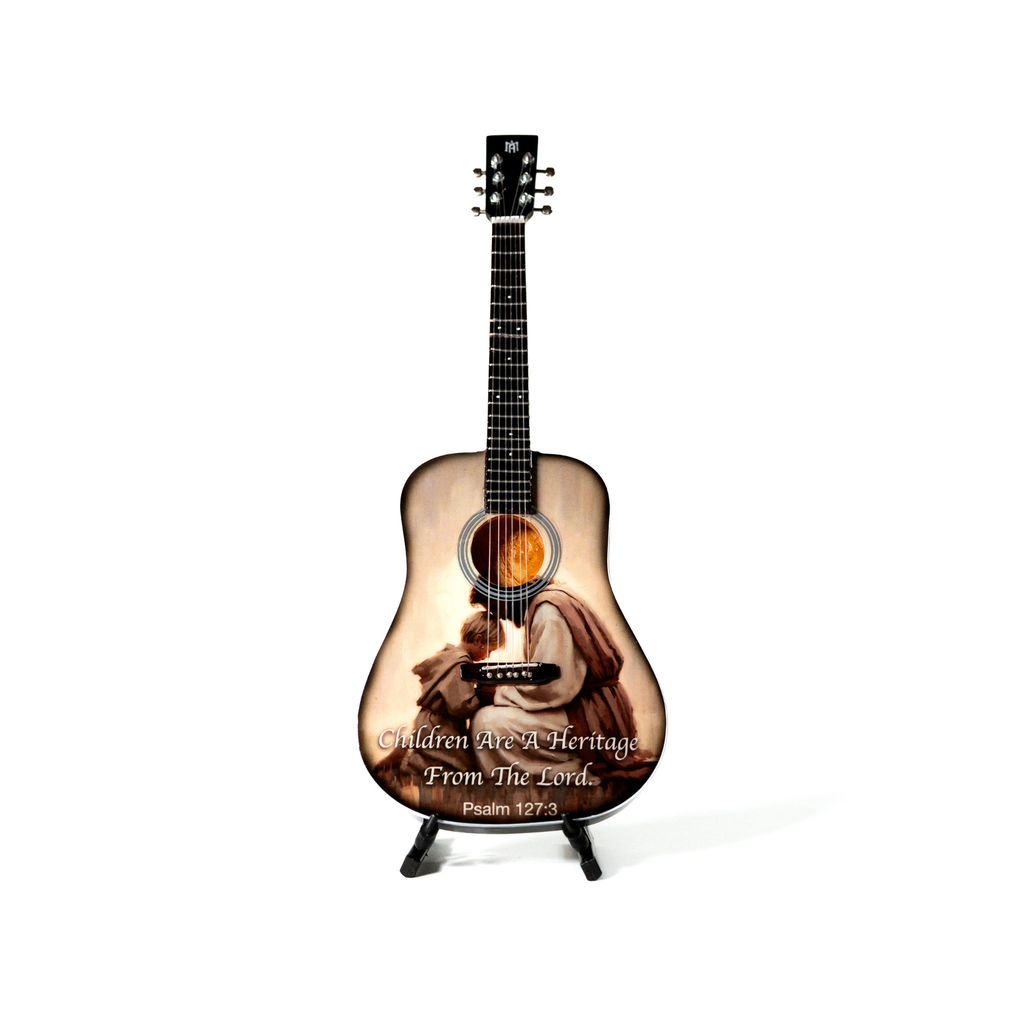 Psalm 127:3 Miniature Guitar