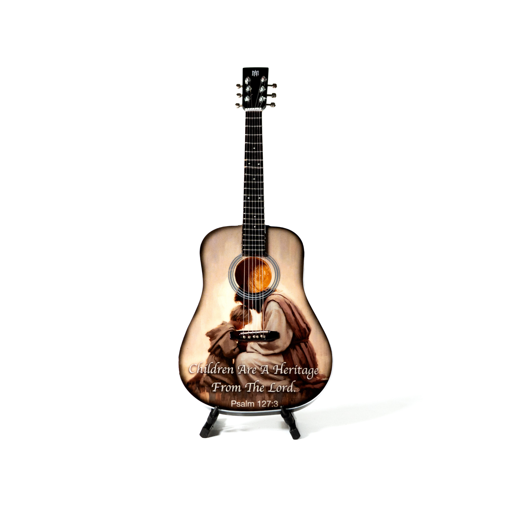 Psalm 127:3 Miniature Guitar