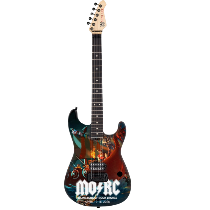 Official Monsters of Rock Cruise 2026 - A Limited Edition Mini Axe