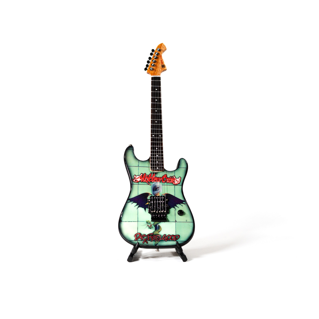 Mötley Crüe "Shout at the Devil" and "Dr. Feelgood" Miniature Guitar Set