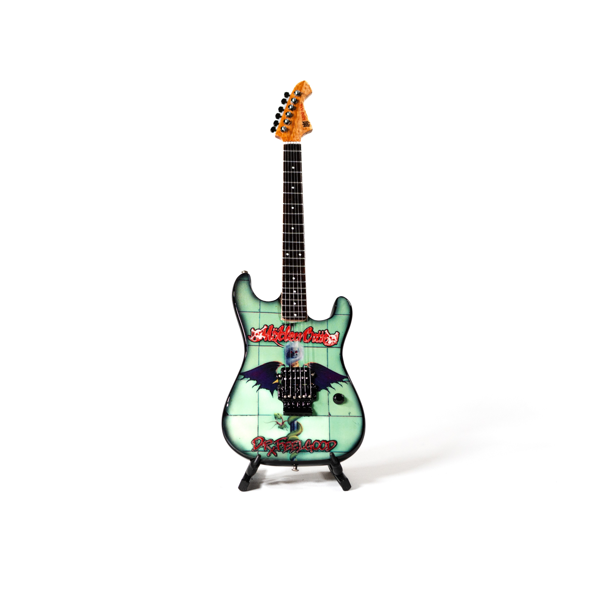 Mötley Crüe "Dr. Feelgood" Miniature Guitar