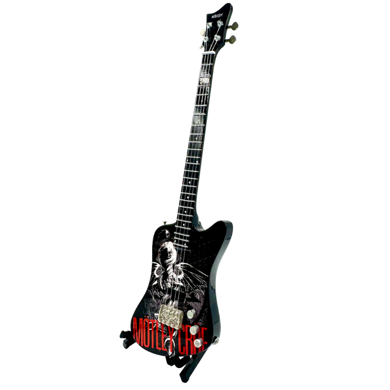 Mötley Crüe (Nikki's Bass) "Dr. Feelgood Blackout" Mini Axe