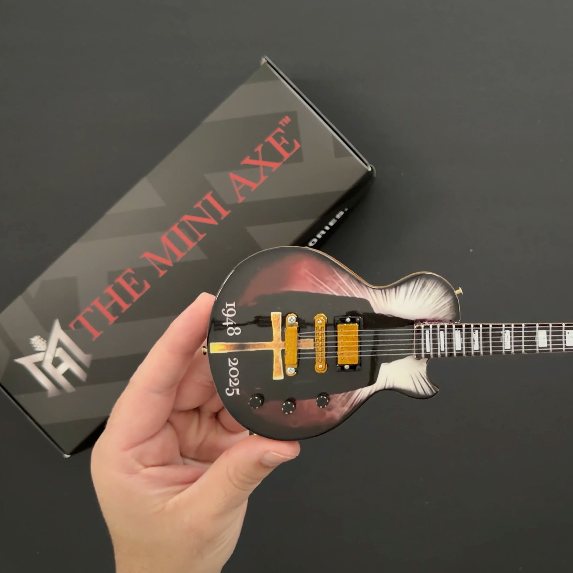 The Prince of Darkness, a Limited Edition Tribute Mini Axe