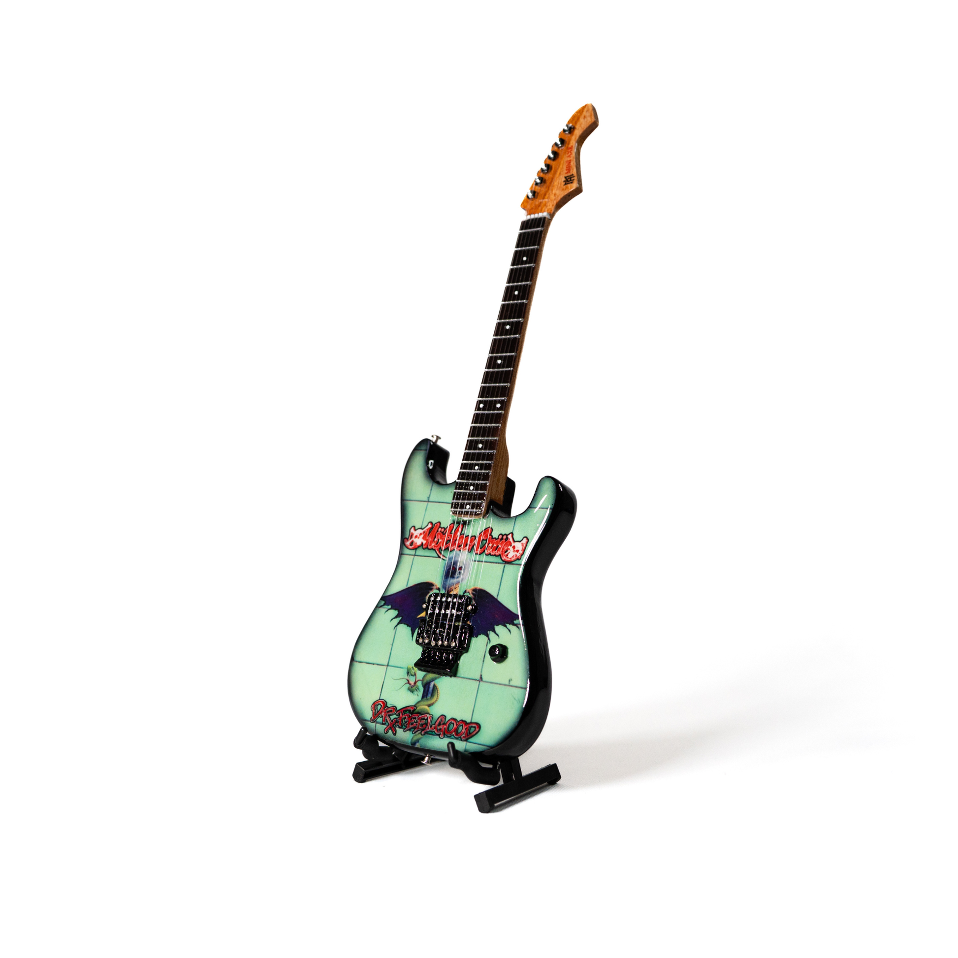 Mötley Crüe "Dr. Feelgood" Miniature Guitar