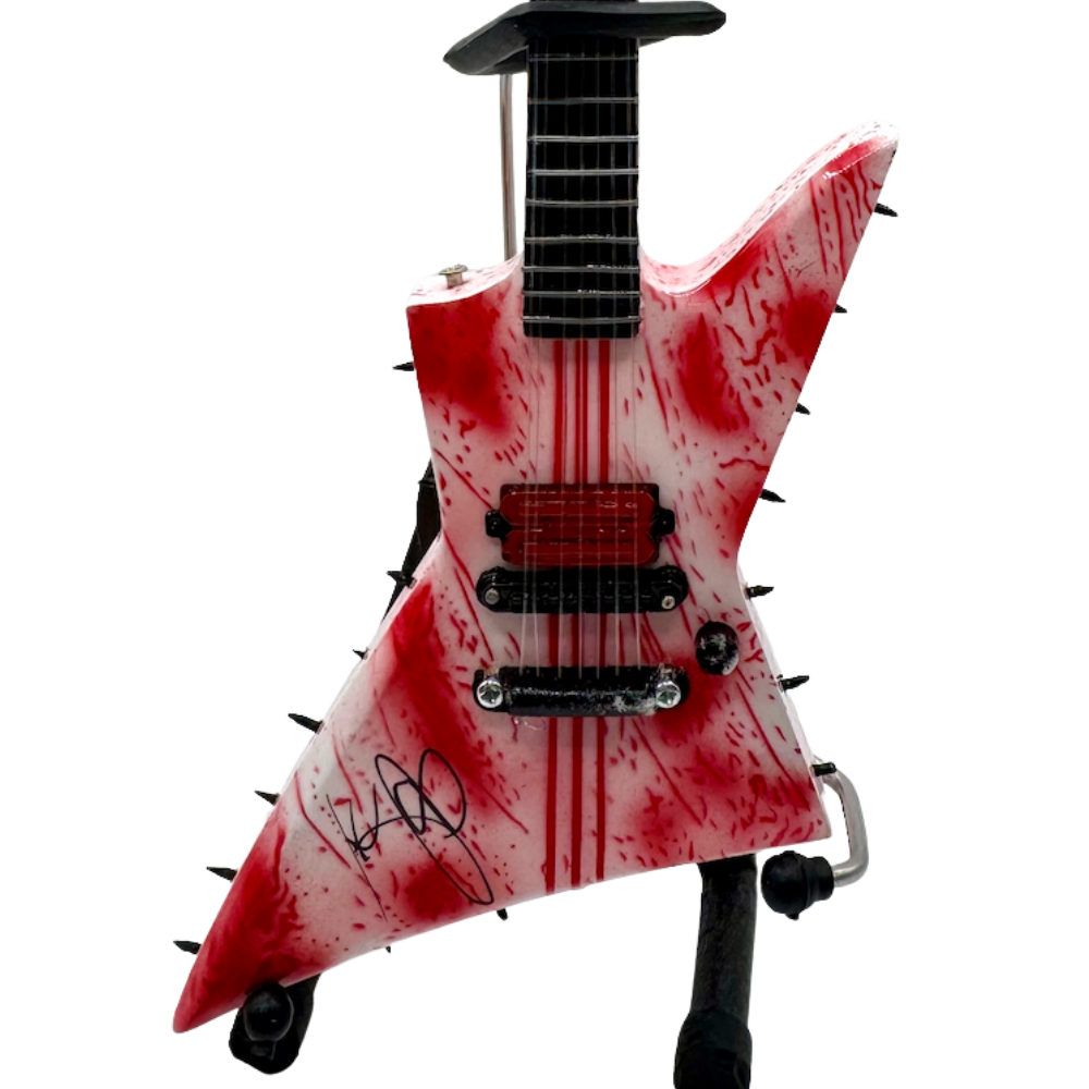 Autographed Jack Simmons' First Blood Mini Axe