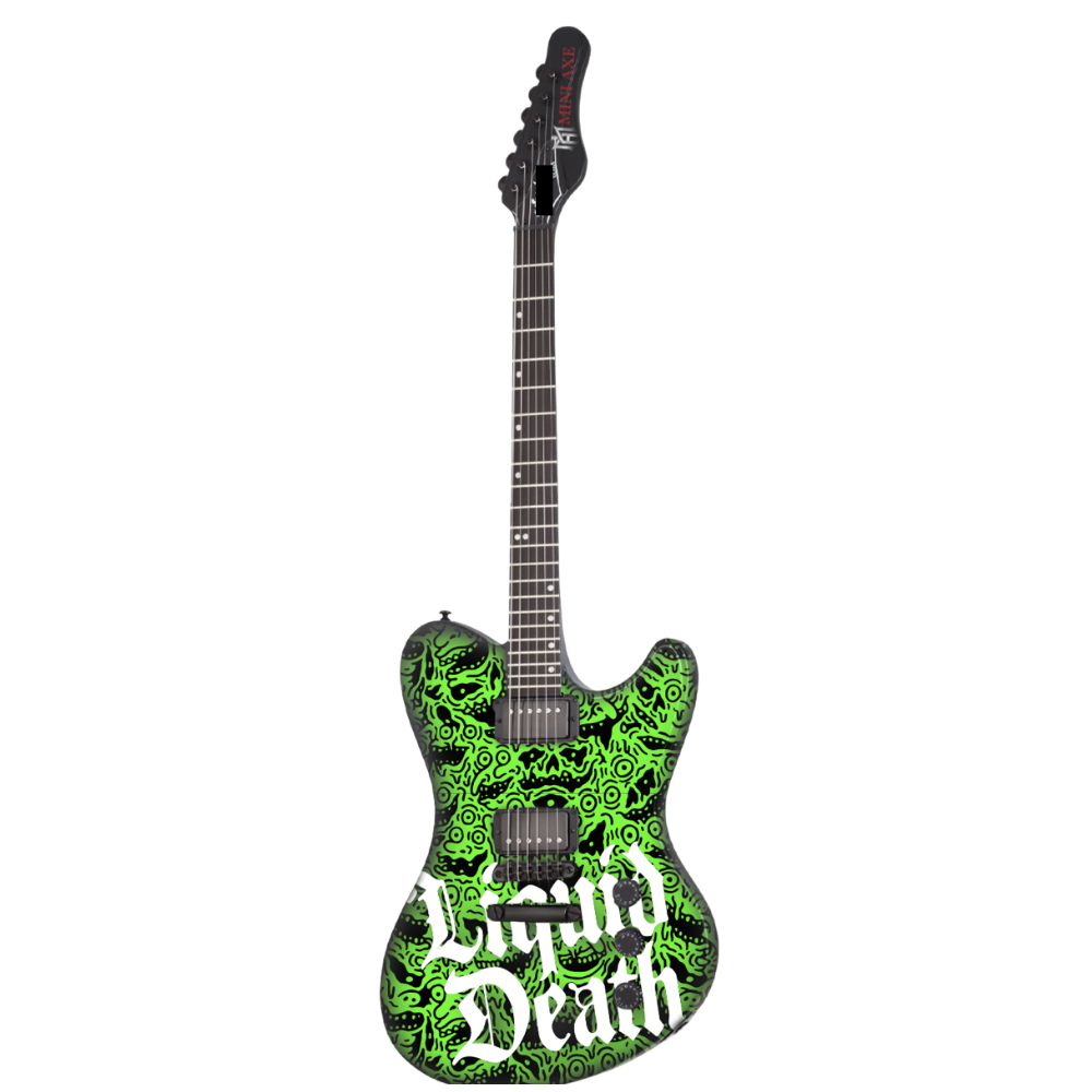 Liquid Death "Melted Faces" Mini Axe