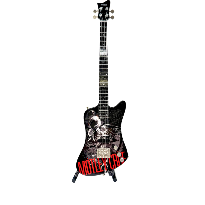Mötley Crüe (Nikki's Bass) "Dr. Feelgood Blackout" Mini Axe