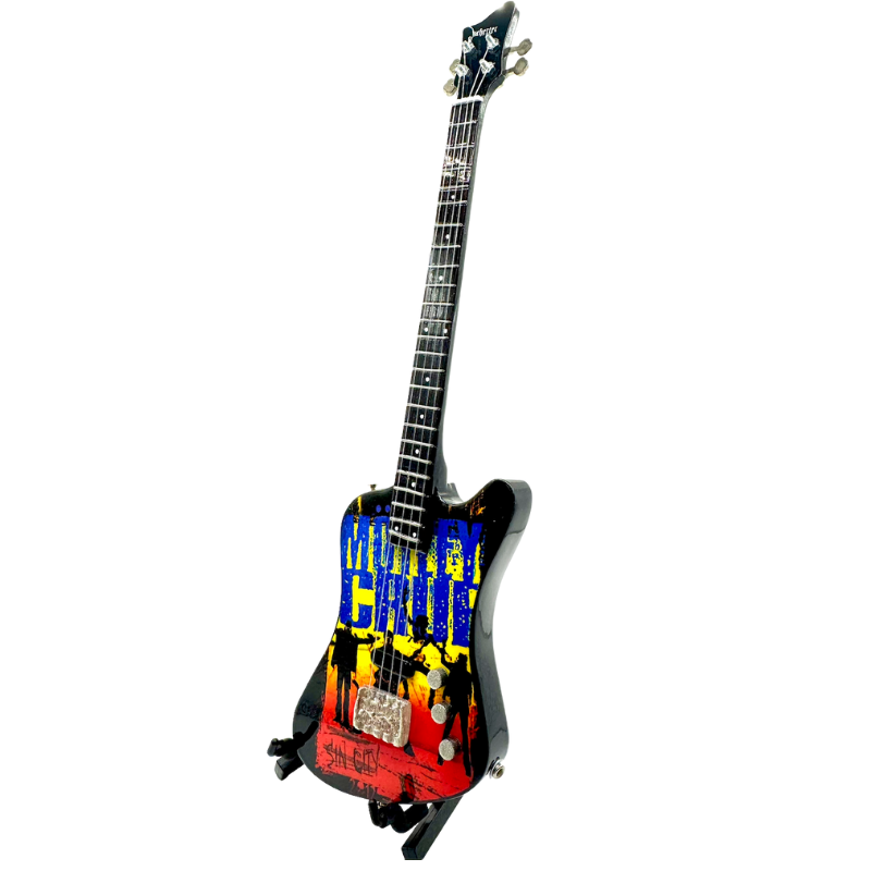 Mötley Crüe (Nikki's Bass) "Sin City" Mini Axe