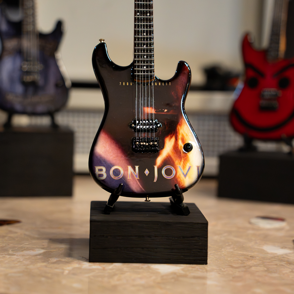 Bon Jovi 7800° Fahrenheit Miniature Guitar