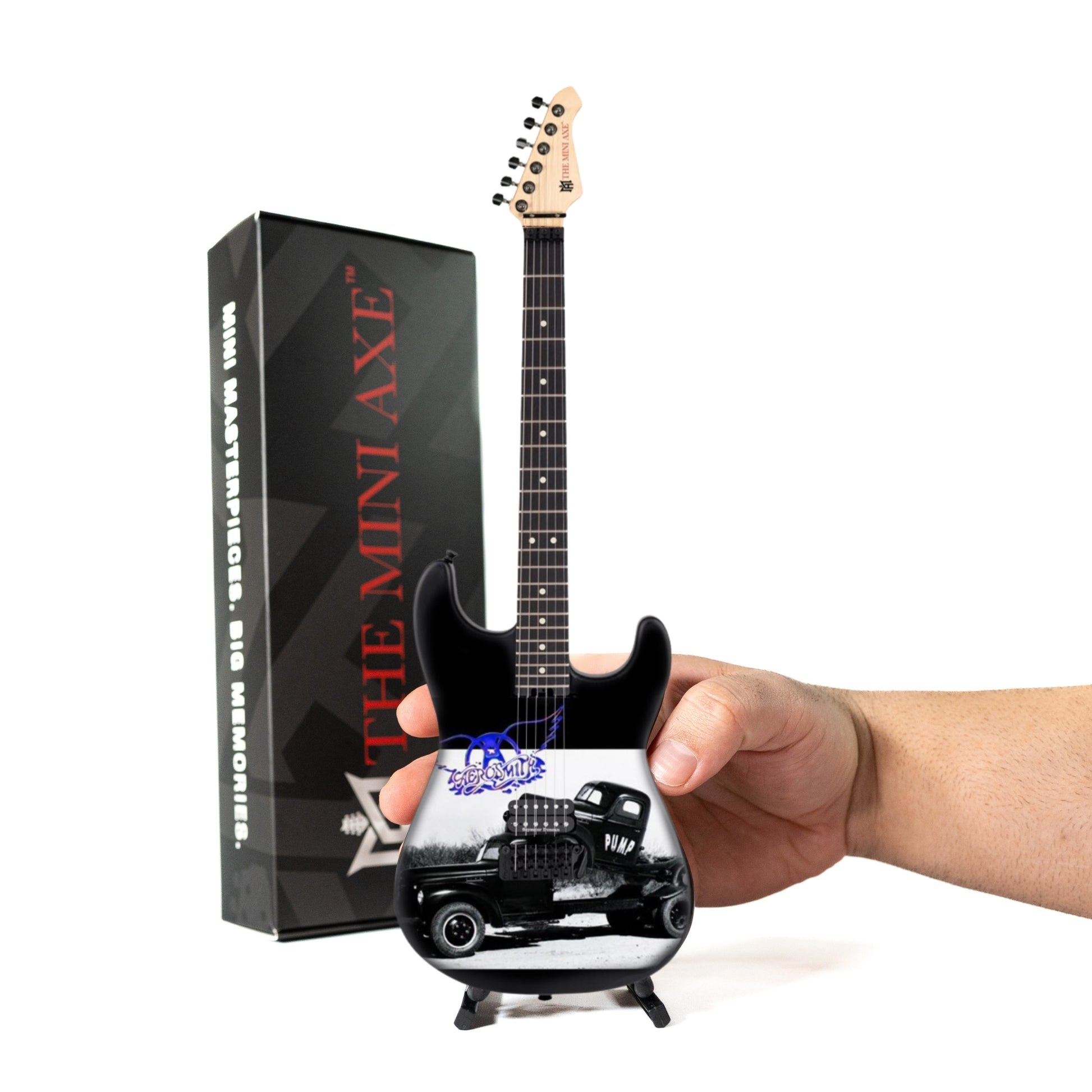 Aerosmith "Pump" Miniature Guitar - a Pre-Order Mini Axe