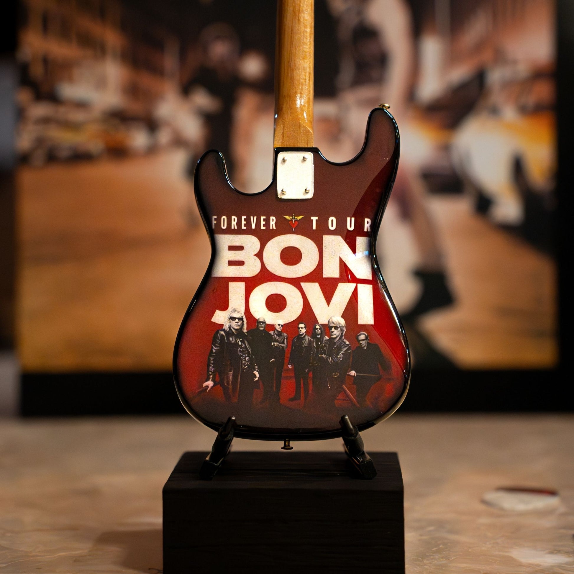 Bon Jovi Forever Tour Miniature Guitar