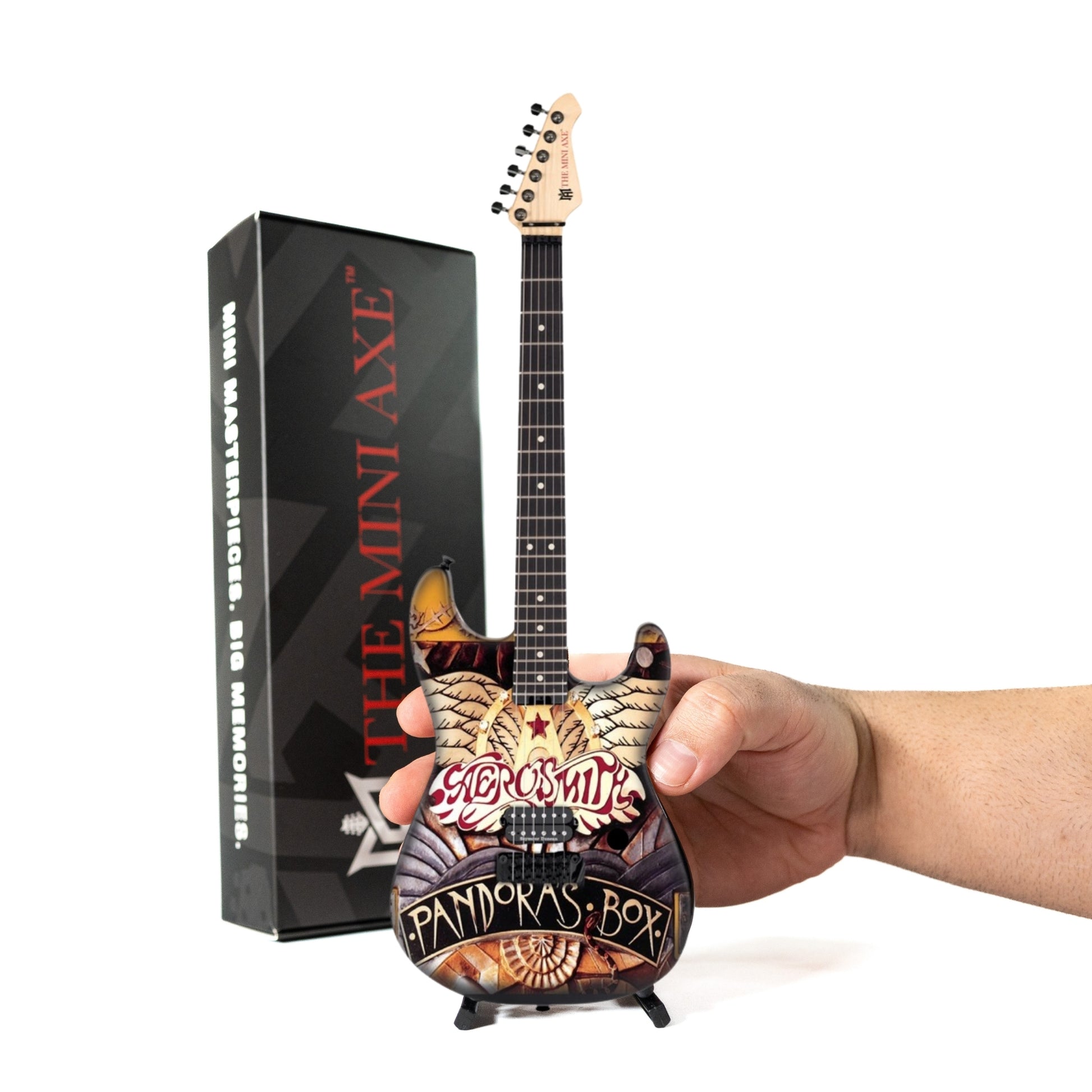 Aerosmith "Pandora's Box" Miniature Guitar - a Pre-Order Mini Axe