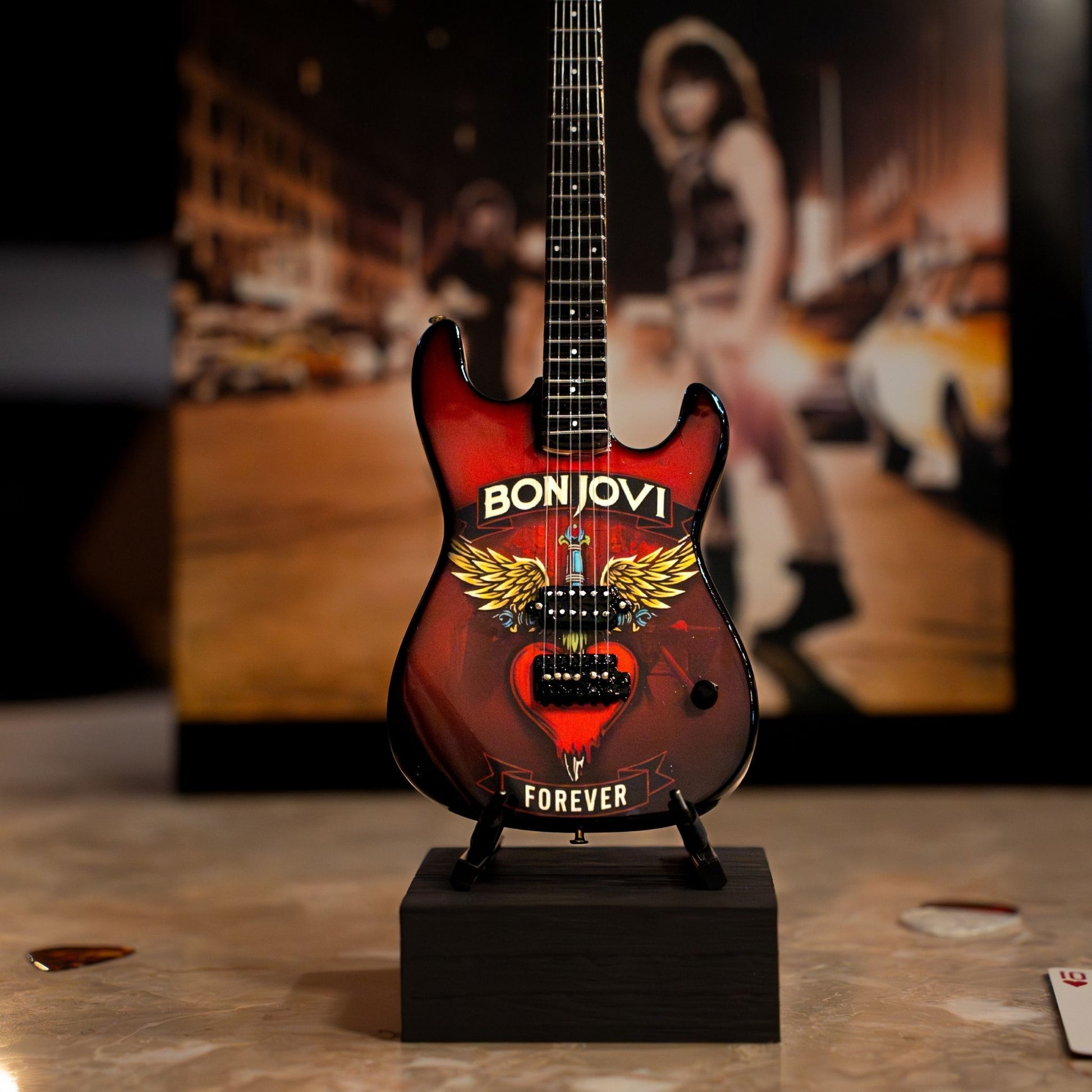 Bon Jovi Forever Tour Miniature Guitar
