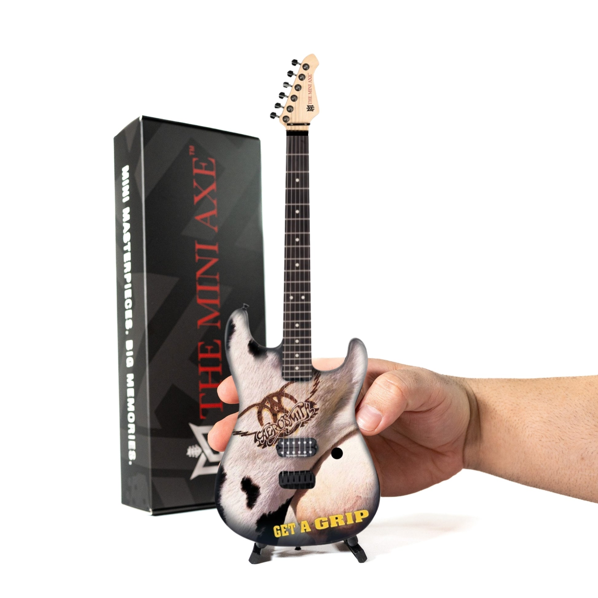 Aerosmith "Get A Grip" Miniature Guitar - a Pre-Order Mini Axe