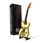 Bon Jovi Slippery When Wet Collectible Miniature Guitar