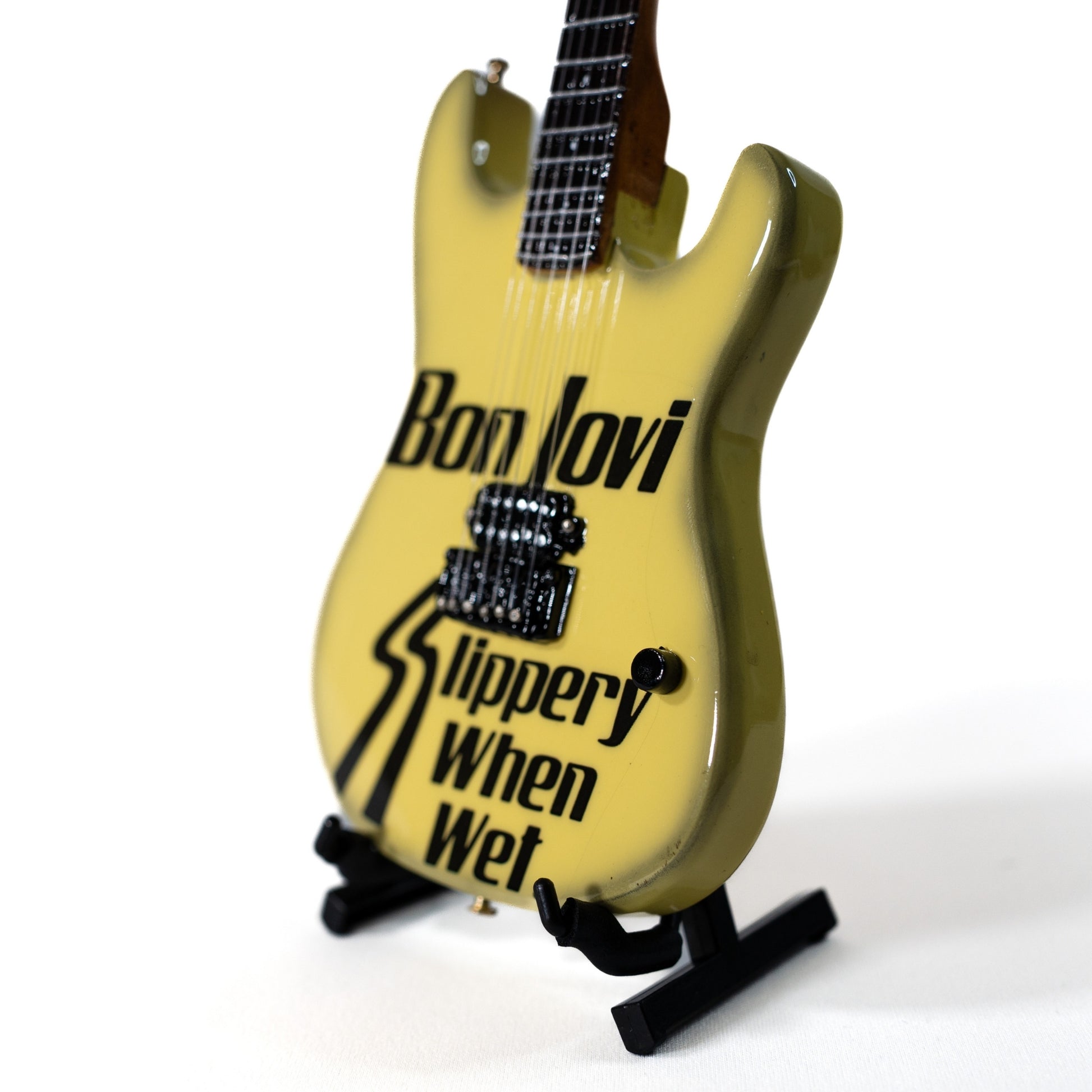 Bon Jovi Slippery When Wet Miniature Guitar