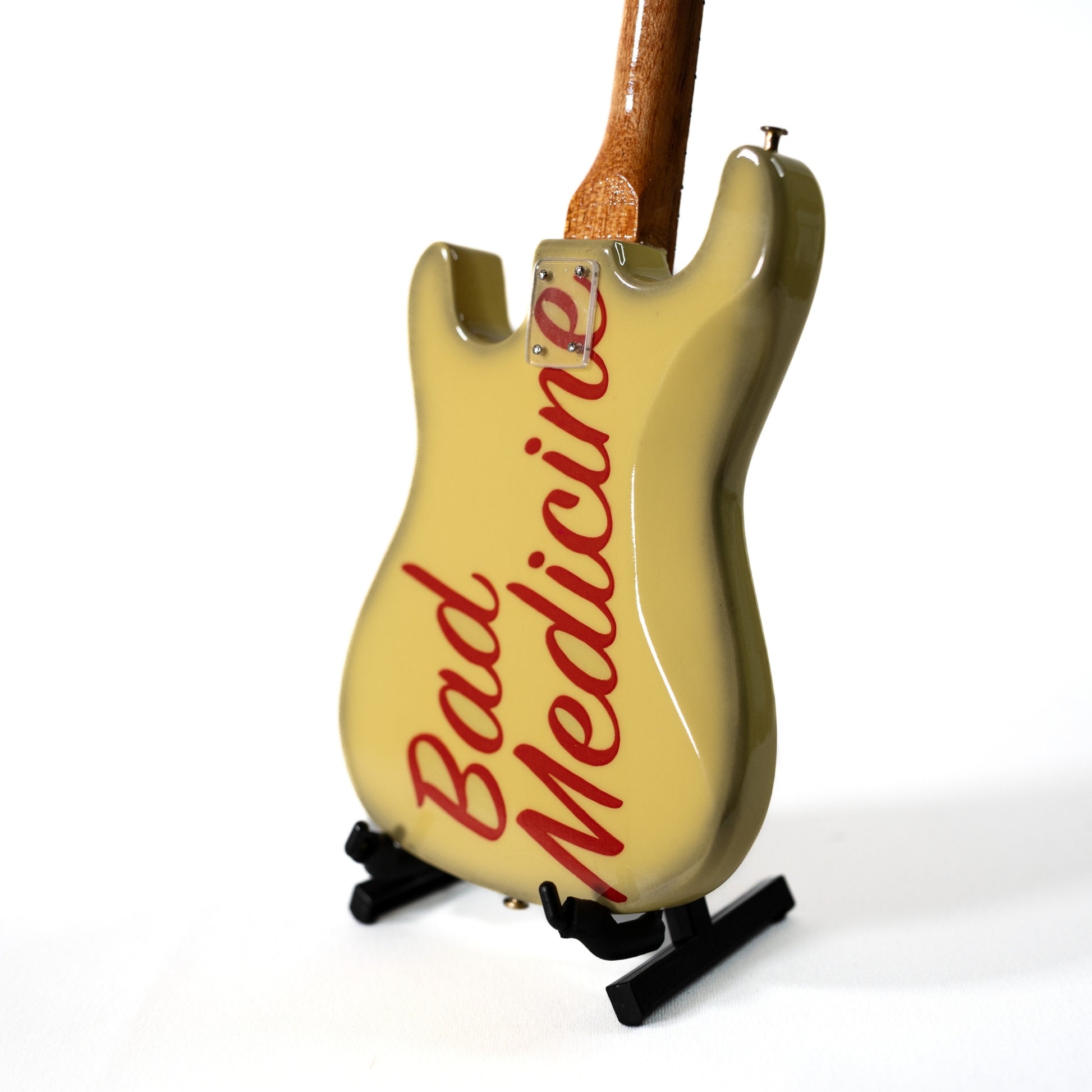 Bon Jovi Slippery When Wet Miniature Guitar