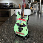 The Complete Mötley Crüe Album Cover Collectible Miniature Guitar Set – All 4 Official Mini Guitar Designs