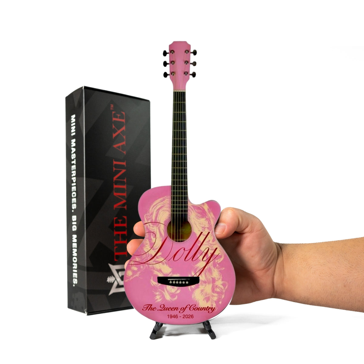 The Queen of Country Tribute Miniature Acoustic Guitar - Pre-Order