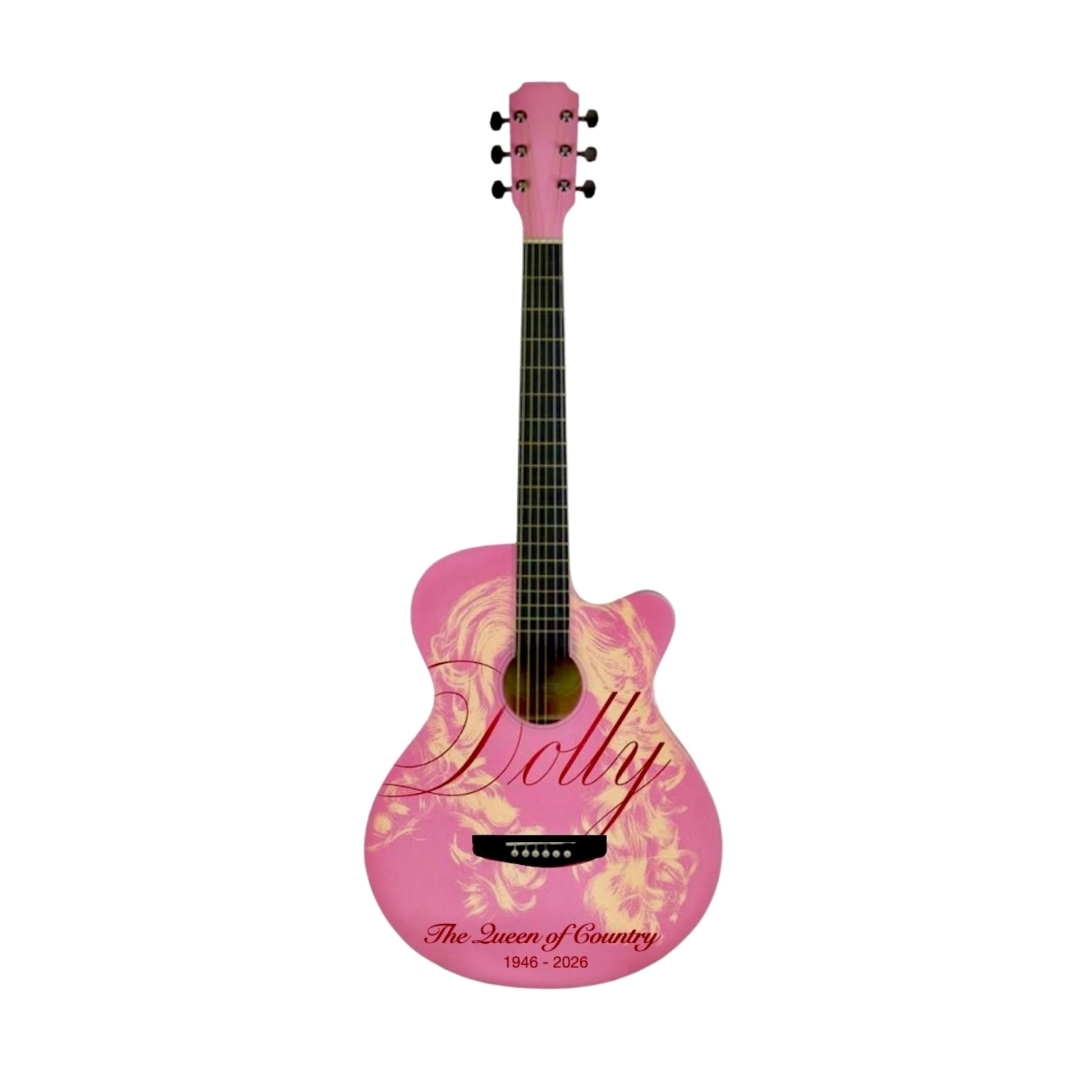 The Queen of Country Tribute Miniature Acoustic Guitar - Pre-Order