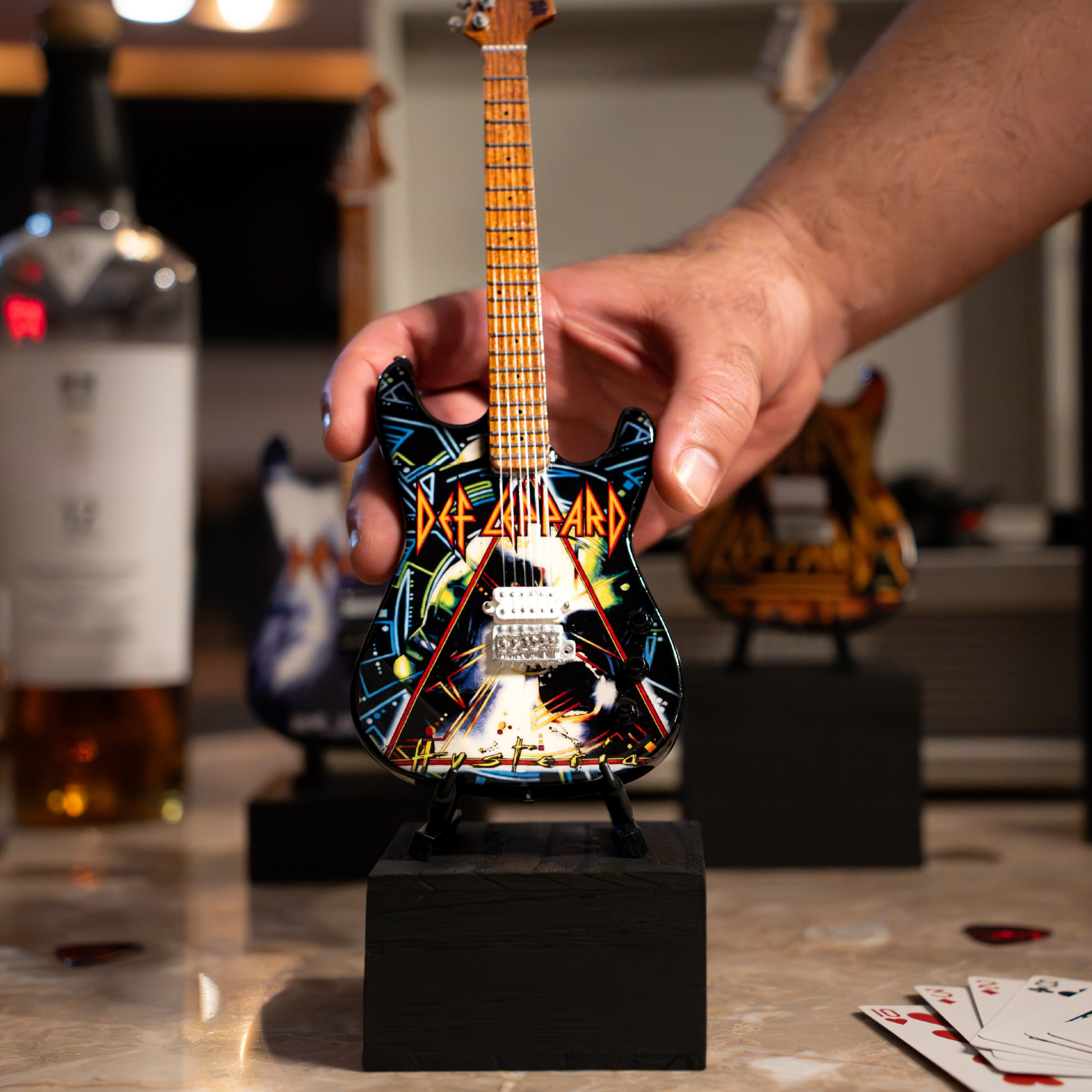 Def Leppard’s “Hysteria” Mini Axe