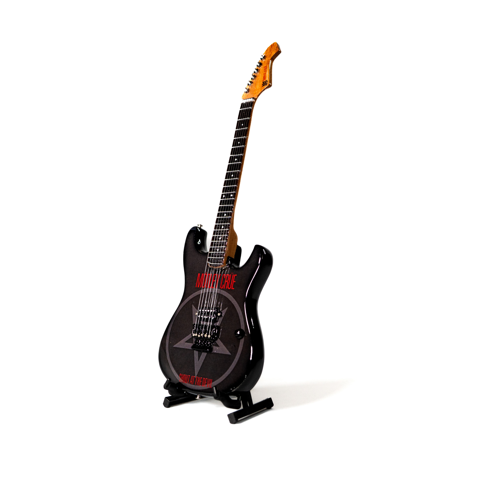 Mötley Crüe "Shout at the Devil" Miniature Guitar