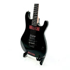 The Complete Mötley Crüe Album Cover Collectible Miniature Guitar Set – All 4 Official Mini Guitar Designs