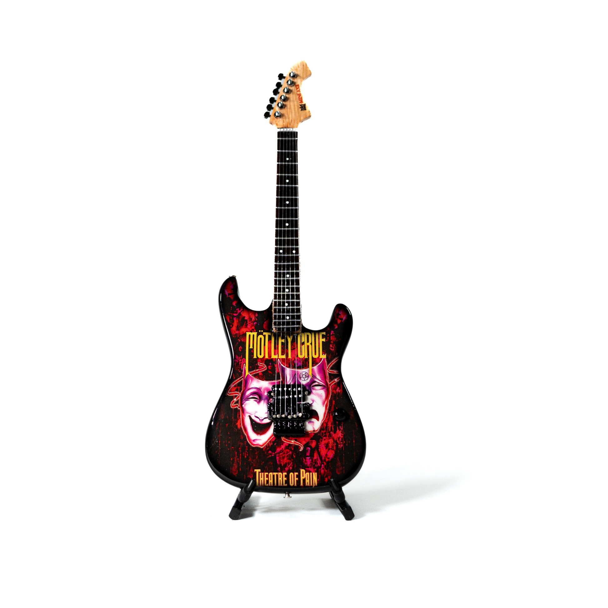Mötley Crüe "Theatre of Pain" Miniature Guitar