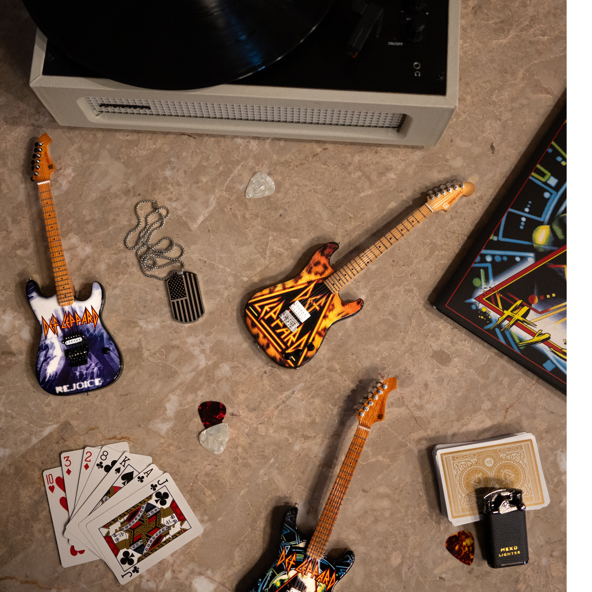 The Def Leppard EP Miniature Guitar