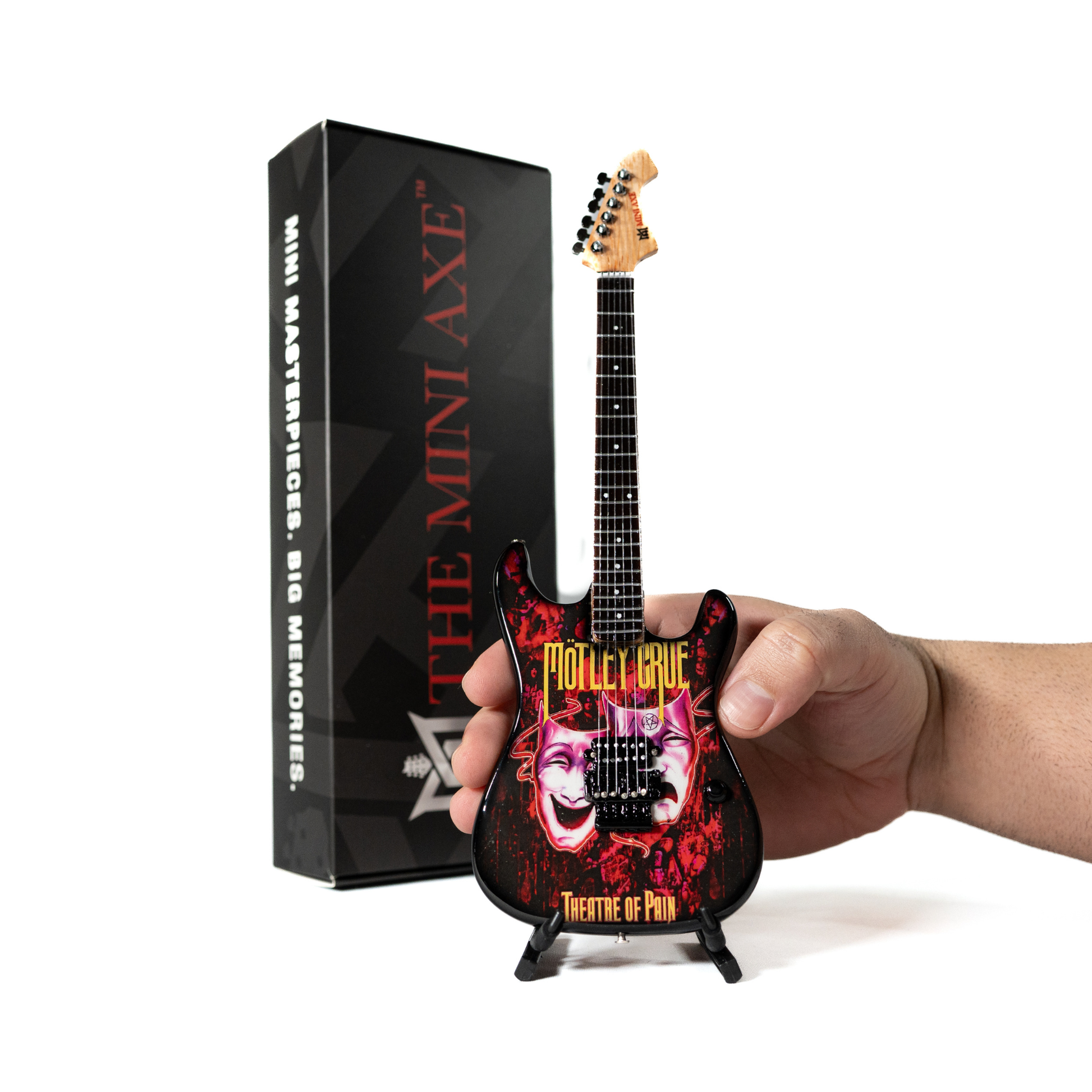 Mötley Crüe "Theatre of Pain" Miniature Guitar