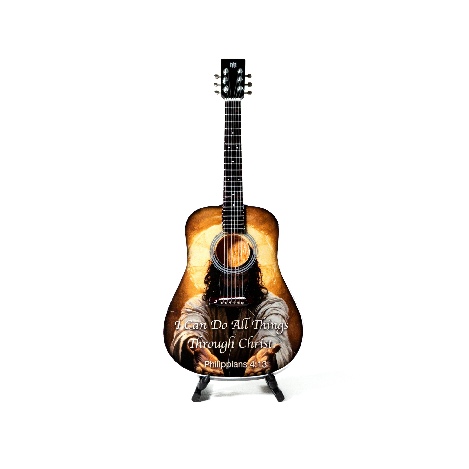 Philippians 4:13 Miniature Guitar