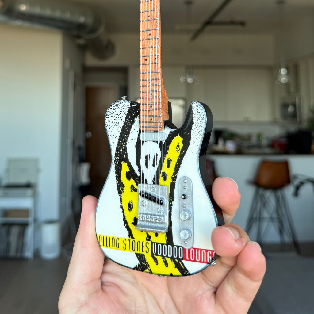 The Rolling Stones "Voodoo Lounge" Miniature Guitar