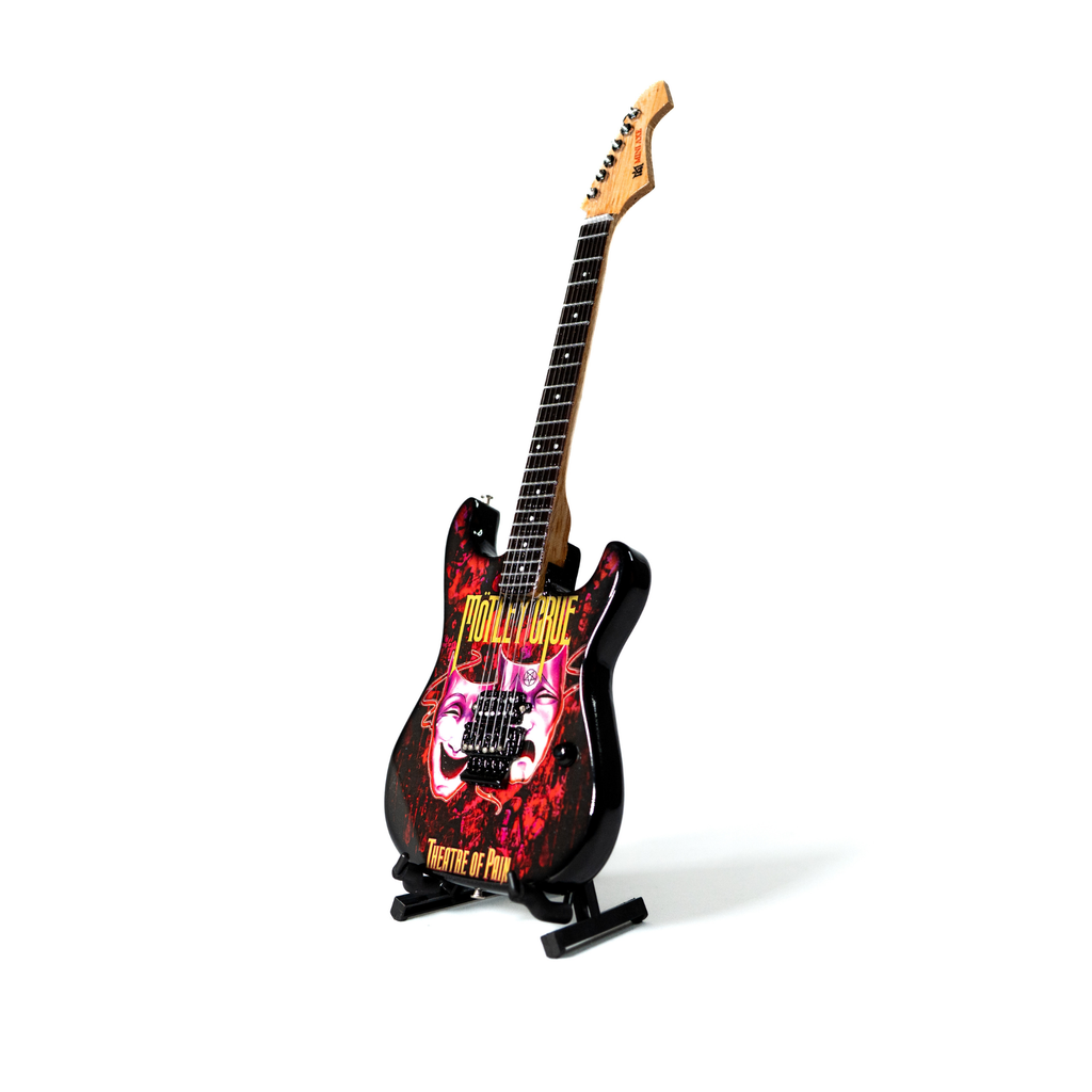 Mötley Crüe "Theatre of Pain" Miniature Guitar