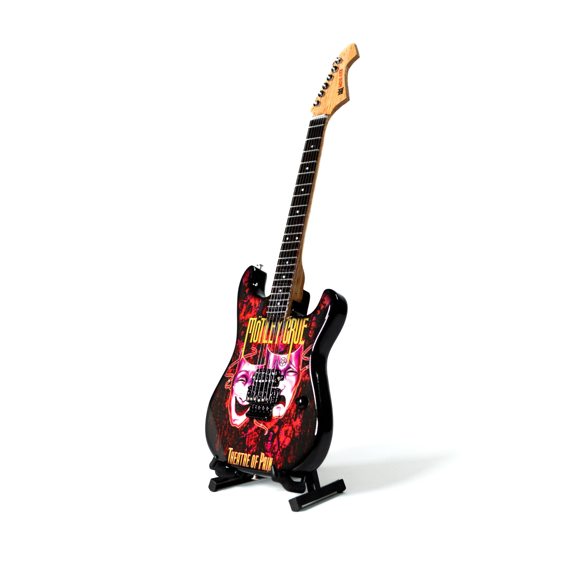 Mötley Crüe "Theatre of Pain" Miniature Guitar