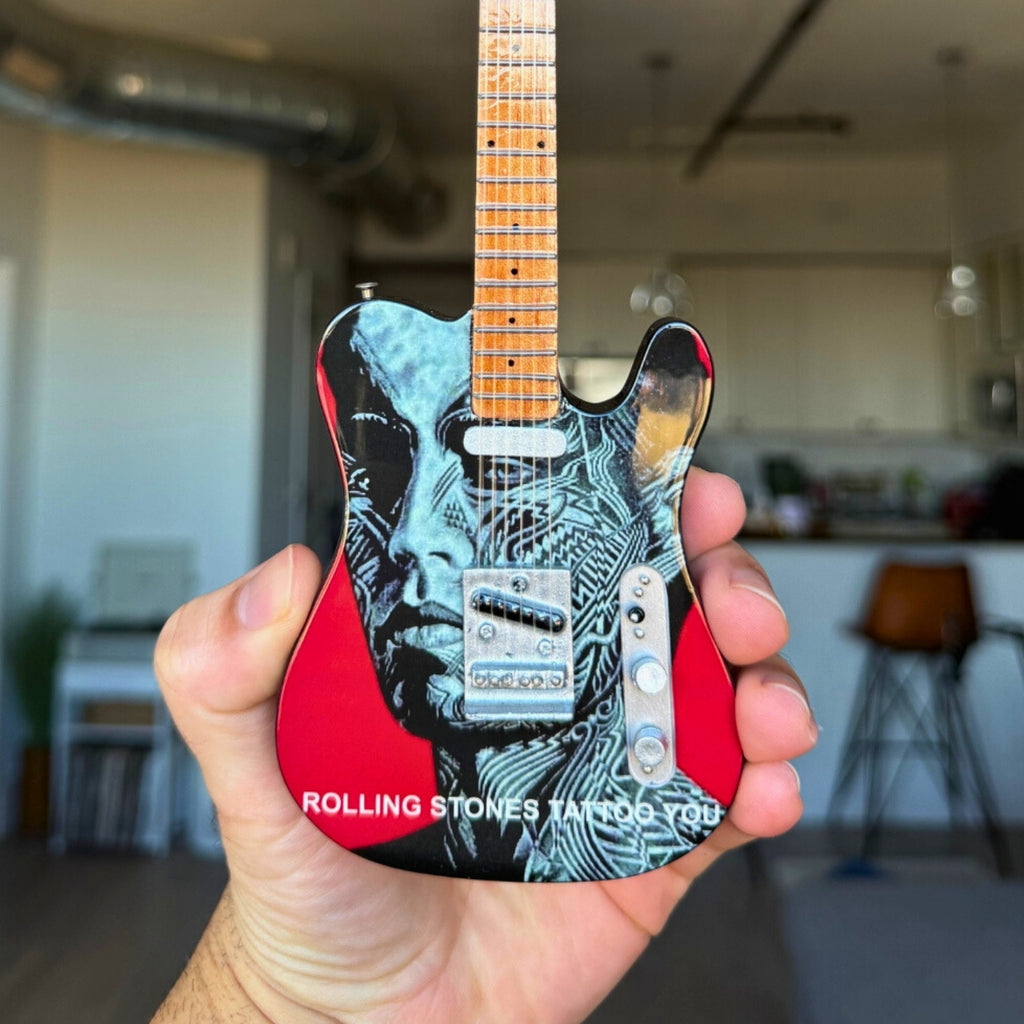 The Rolling Stones "Tattoo You" Miniature Guitar